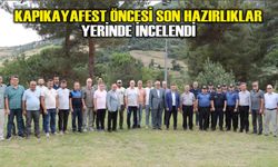 KAPIKAYAFEST Öncesi Son Hazırlıklar Yerinde İncelendi