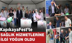 KapıkayaFest’te Sağlık Hizmetlerine İlgi Yoğun Oldu