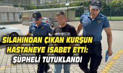Silahından çıkan kurşun hastaneye isabet etti: Şüpheli tutuklandı
