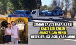 Trafik kazasında anne ve baba öldü, 8 aylık bebek ağır yaralandı