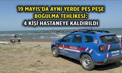 19 Mayıs'da aynı yerde peş peşe boğulma tehlikesi: 4 kişi hastaneye kaldırıldı
