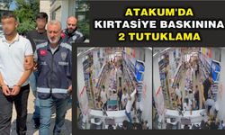 Atakum'da kırtasiye baskınına 2 tutuklama
