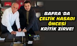 BAFRA 'DA ÇELTİK HASADI ÖNCESİ KRİTİK ZİRVE!