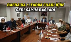 BAFRA’DA 1.TARIM FUARI İÇİN GERİ SAYIM BAŞLADI