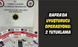 Bafra'da uyuşturucu operasyonu: 2 tutuklama