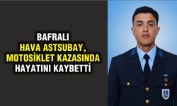 Bafralı hava astsubay, motosiklet kazasında hayatını kaybetti