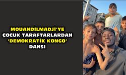 Mouandilmadji'ye çocuk taraftarlardan 'Demokratik Kongo' dansı
