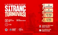 BAFRA BELEDİYESİ 6. GELENEKSEL SATRANÇ TURNUVASI BAŞVURULARI BAŞLIYOR