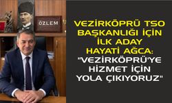 TSO Başkanlığı İçin İlk Aday Hayati Ağca: "Vezirköprü'ye Hizmet İçin Yola Çıkıyoruz"