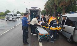 İlkadım'da kaza da motosiklet yayaya çarptı: 2 yaralı