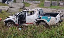 Samsun'da nakil için organ taşıyan UMKE aracı kaza yaptı: 1'i ağır 2 sağlık çalışanı yaralı
