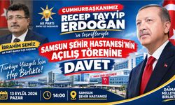 AK Parti Bafra İlçe Başkanı Semiz'den mitinge davet