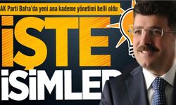AK Parti Bafra’da yeni ana kademe yönetimi belli oldu: İşte görev dağılımı