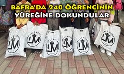 Bafra’da 240 Öğrencinin Yüreğine Dokundular