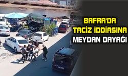 Bafra'da taciz iddiasına meydan dayağı