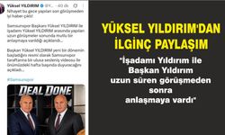 Yüksel Yıldırım'dan ilginç paylaşım