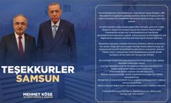 Mehmet Köse’den Samsun’a Teşekkür: “Durmak Yok, Yola Devam!”