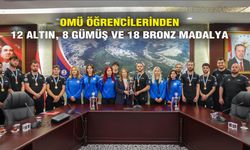OMÜ öğrencilerinden 12 altın, 8 gümüş ve 18 bronz madalya