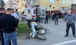 Çarşamba'da kırmızı ışık kazası: 1 yaralı