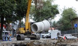SASKİ'den İlkadım'da altyapı çalışması