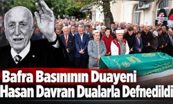 Bafra Basınının Duayeni Hasan Davran Dualarla Son Yolculuğuna Uğurlandı