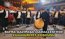 Bafra Gazipaşa Mahallesi'nde Cumhuriyet coşkusu