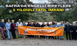 Bafra'da engelli bireylere 5 yıldızlı tatil imkanı