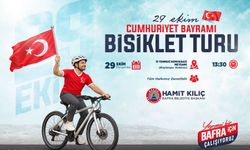 BAFRA’DA PEDALLAR CUMHURİYET COŞKUSU İLE DÖNECEK