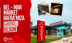 BEL-MAR MARKET BAFRA'DA HİZMETE GİRDİ
