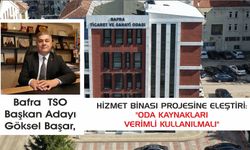 Göksel Başar’dan Hizmet Binası Projesine Eleştiri: "Oda Kaynakları Verimli Kullanılmalı"