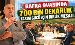Osman Tosuner Çiftçiler ve Muhtarlarla Buluştu