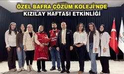 Özel Bafra Çözüm Koleji’nde Kızılay Haftası Etkinliği