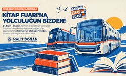 Samsun Kitap Fuarı'na gidecek öğrencilere ücretsiz ulaşım desteği