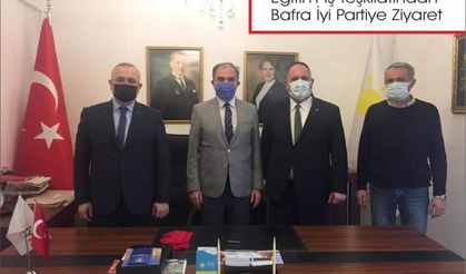 Eğitim- İş teşkilatindan Bafra İyi Partiye Ziyaret