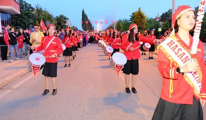Bafra'da Gençlik Yürüyüşü