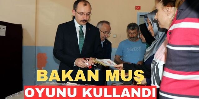 Bakan Mehmet Muş: “Sonuçlar ilk seçimlerden daha kısa sürede belli olur”
