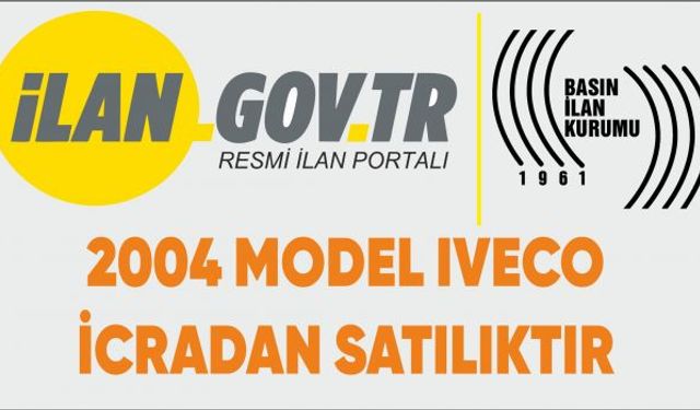 2004 model Iveco icradan satılıktır