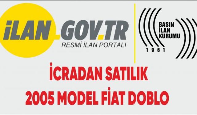 İcradan satılık 2005 model Fiat Doblo