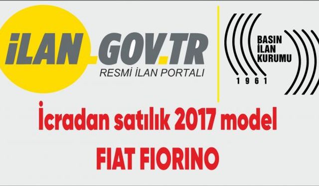 İcradan satılık 2017 model FIAT FIORINO
