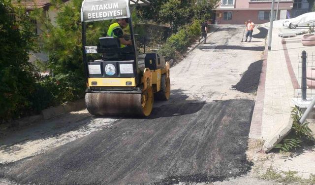Atakum Belediyesi yol bakım ve onarımlarıyla ulaşımı iyileştiriyor!