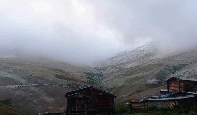 İlk kar o ile uğradı!