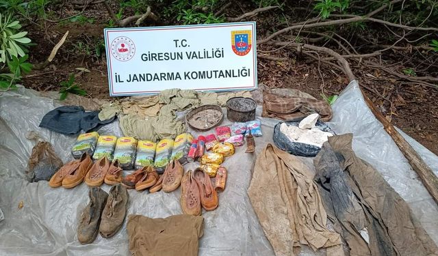 Jandarma tarafından terör örgütüne ait sığınak bulundu