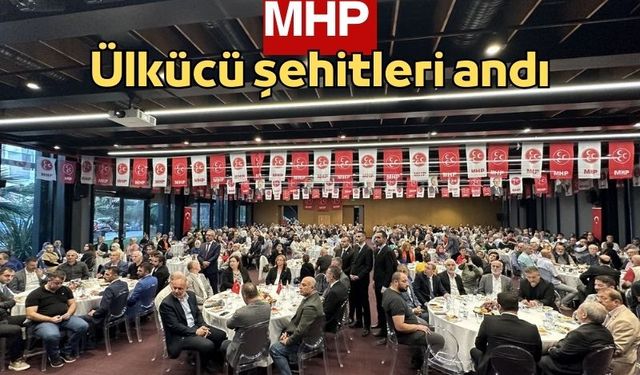 Samsun'da MHP'den 'Ülkücü Şehitleri Anma Programı'