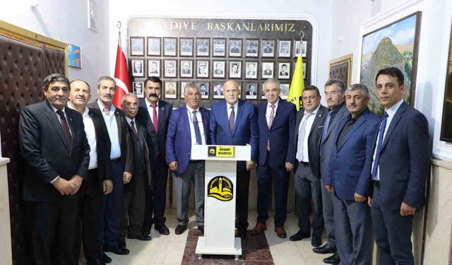 Muhtarlardan Başkan Pekmezci’ye ziyaret