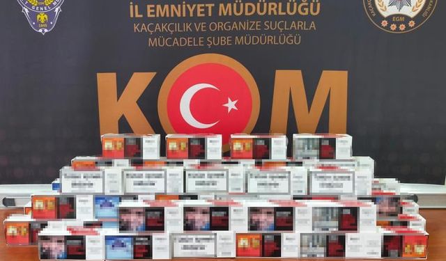 Bartın’da makaron operasyonu