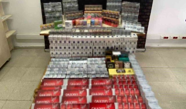 Kaçak sigara operasyonu : 1565 paket kaçak sigara ele geçirildi
