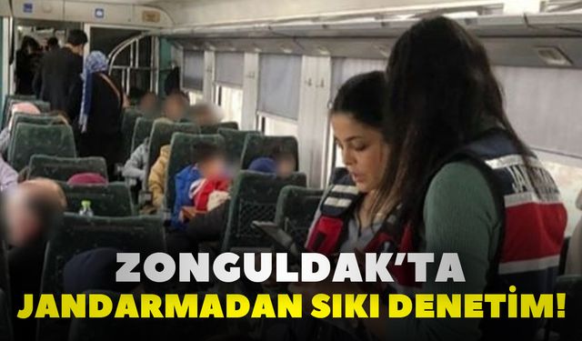 Zonguldak’ta Jandarmadan Sıkı Denetim!