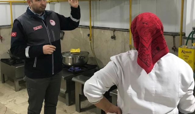 Sinop’ta okullarda kantin ve yemekhane denetimi