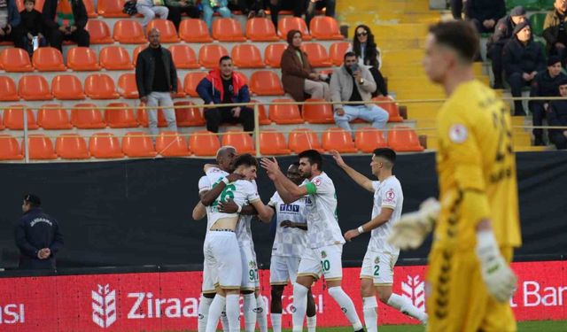Ziraat Türkiye Kupası: Alanyaspor: 1 - Samsunspor: 0 (İlk yarı)