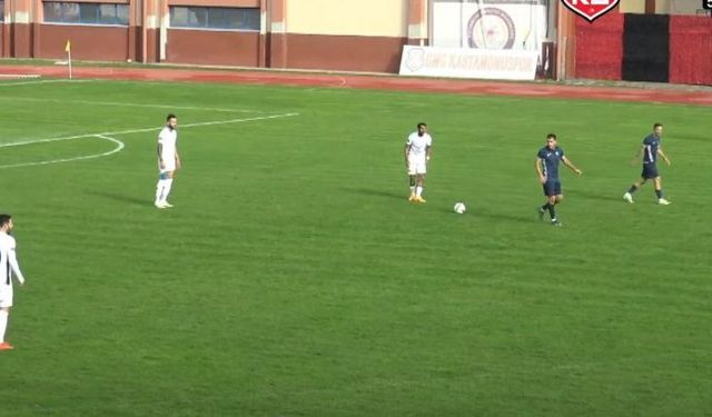 TFF 2. Lig: GMG Kastamonuspor ile Sarıyer 1-1 Berabere Kaldı
